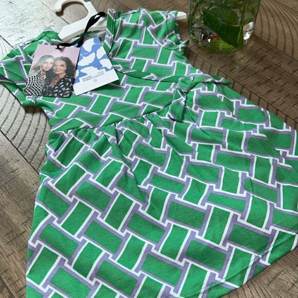 Sold out DVF 4 Target 🎯 Faux Wrap Dress 👗w/Comfy Bottoms Designer🧑🎨Cute 🥰 - Picture 3 of 17